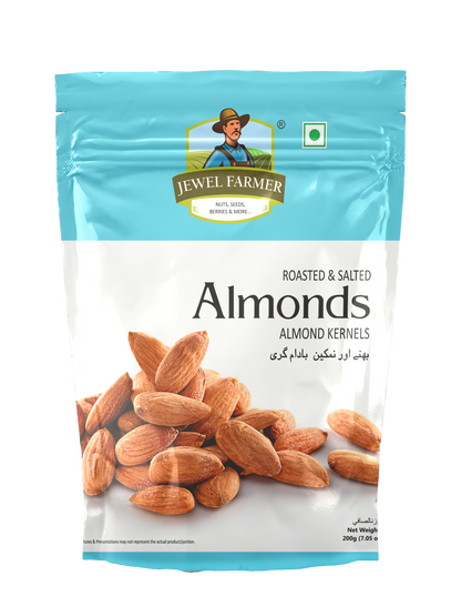 Roasted & Salted Almonds - 200g