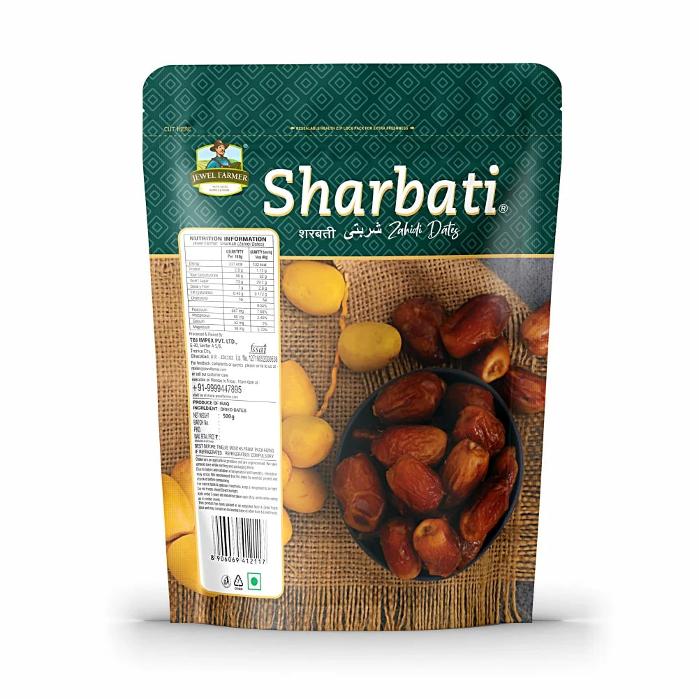 sharbati dates - (500g)