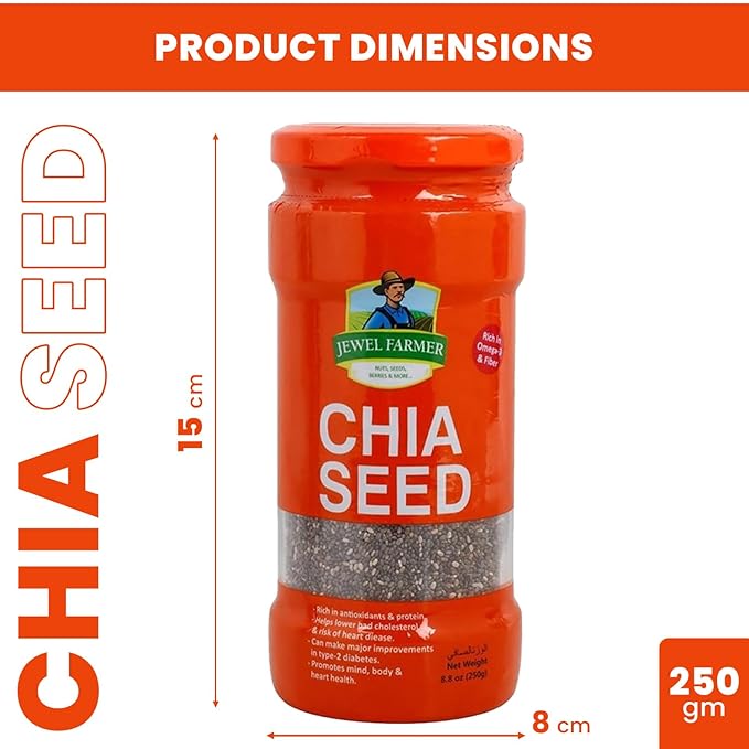 Jewel-farmer-Chia-seeds-250g-dimensions