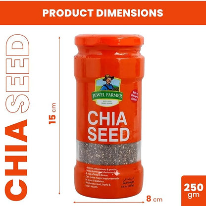 Jewel-farmer-Chia-seeds-250g-dimensions