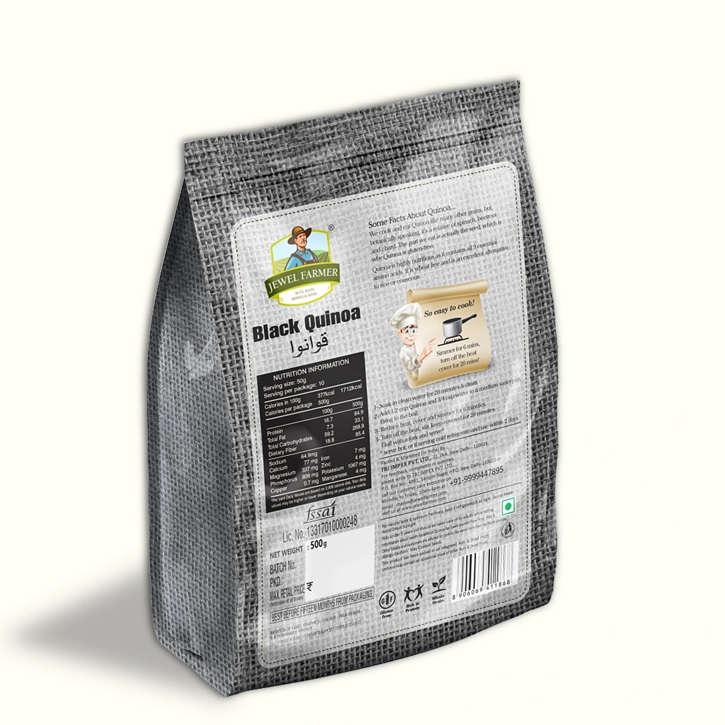 black quinoa - 500g
