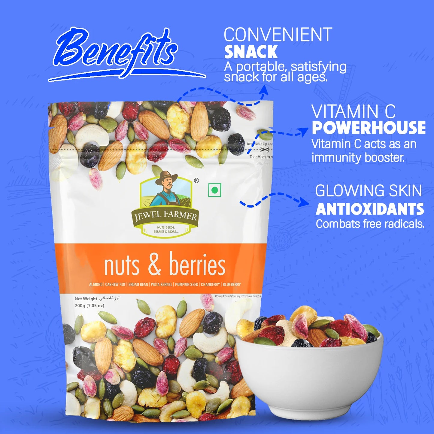 nuts & berries - 200g