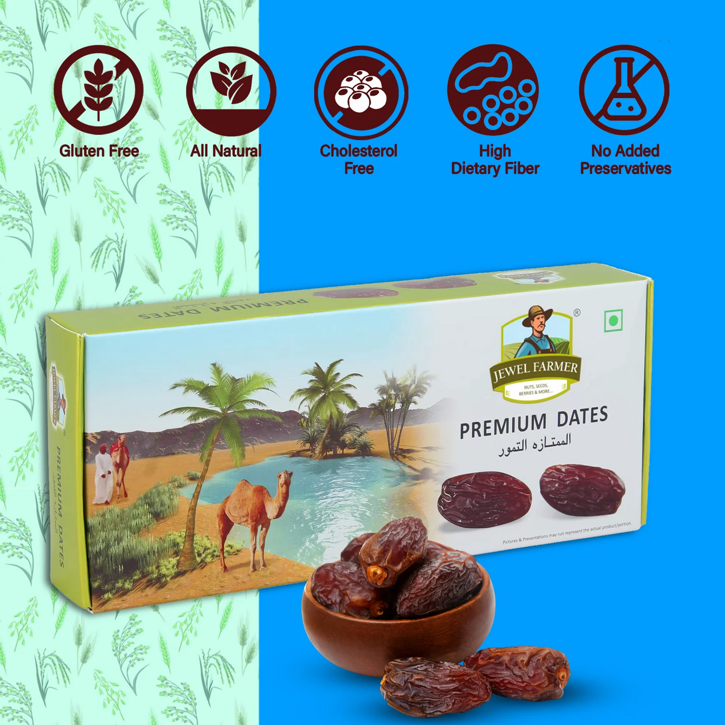 premium dates - 400g