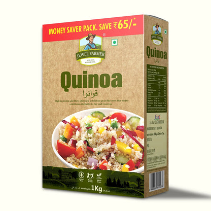 Jewel farmer quinoa 1kg packaging
