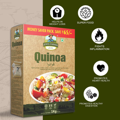 jewel farmer quinoa 1 kg health benefits