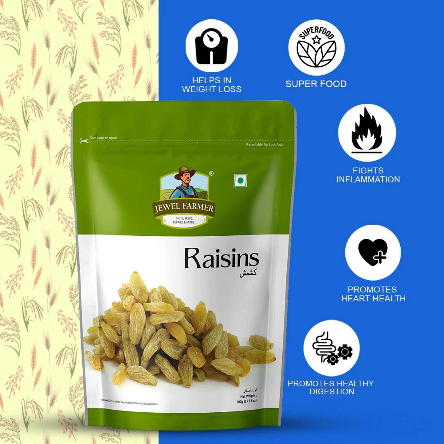 raisins (kishmish) - 500g