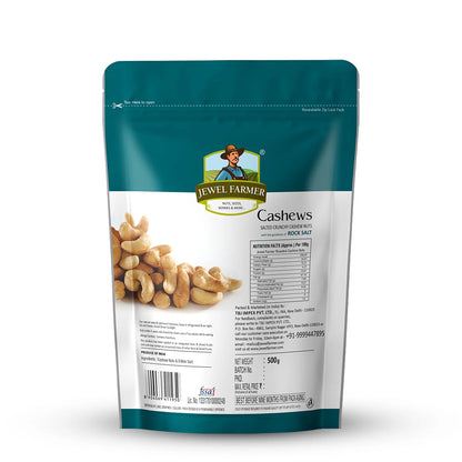 Roasted & Salted Cashews - 500g