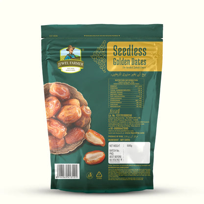 Seedless Golden Dates - 500g