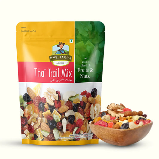 Jewel Farmer Thai Trail Mix 500g packaging front image