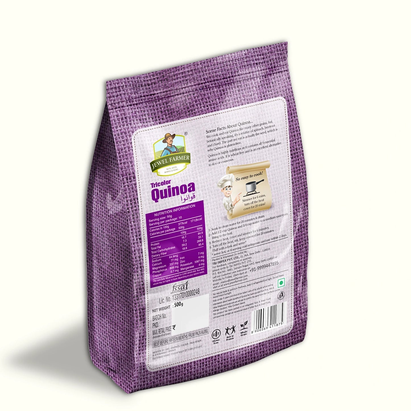 tricolor quinoa - 500g
