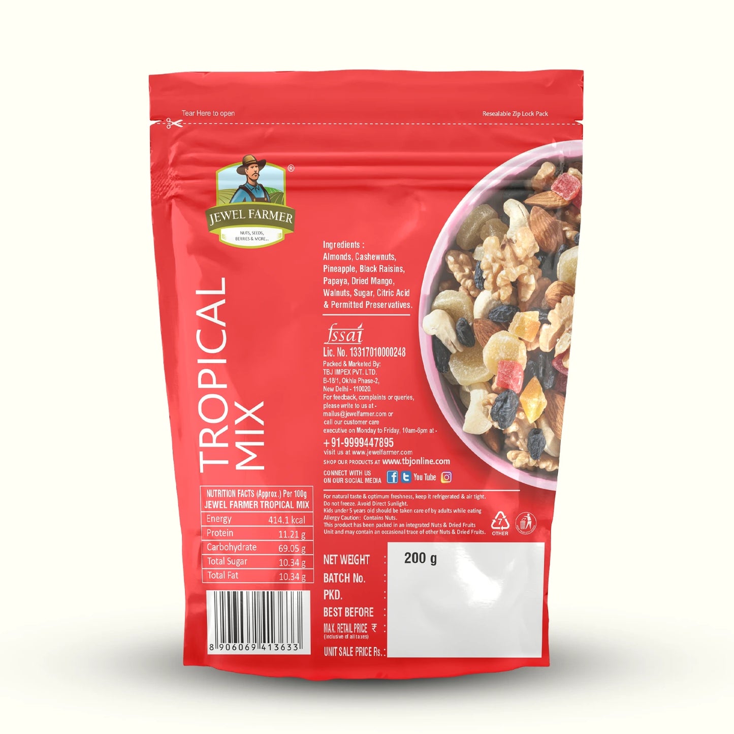 tropical mix - 200g