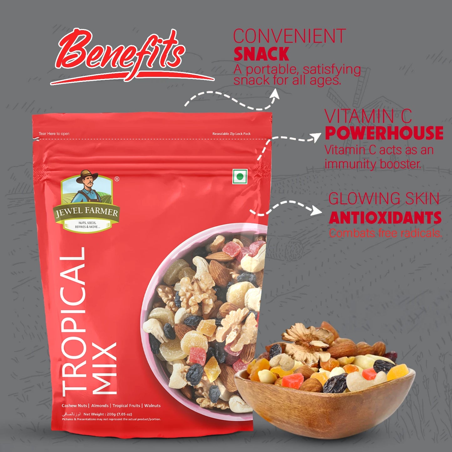 tropical mix - 200g