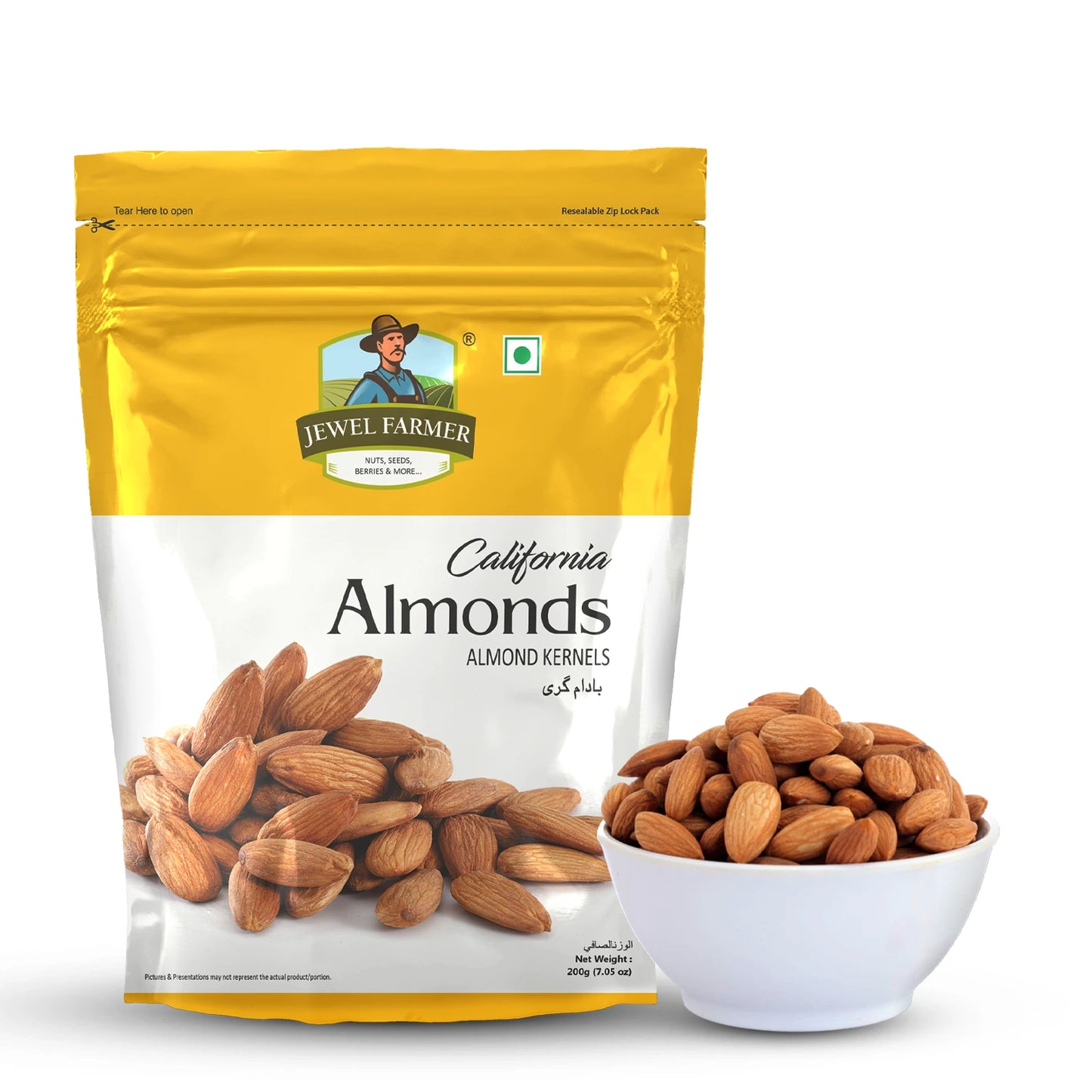 california almonds - 200g