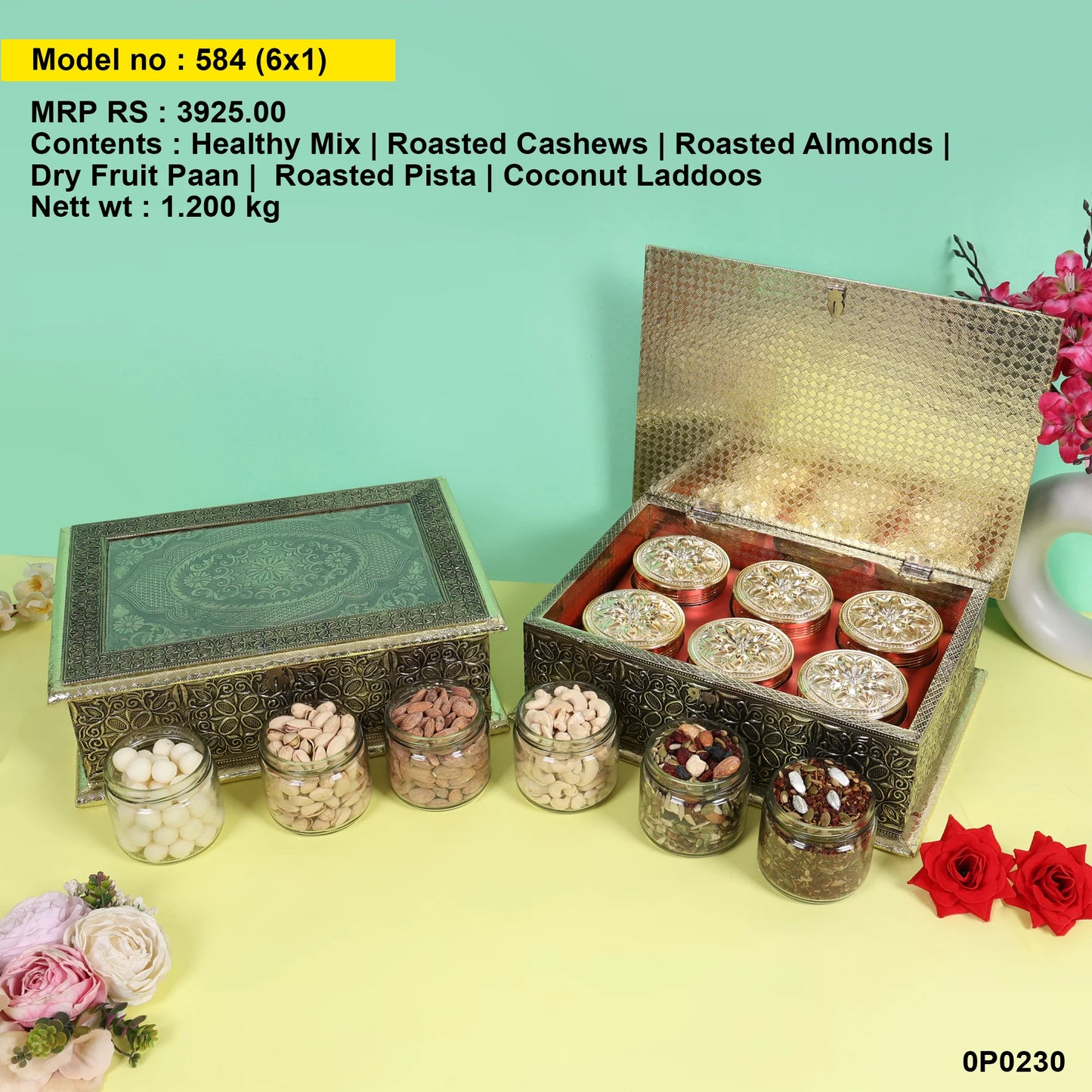 premium gift box | model no: 584 (6x1)