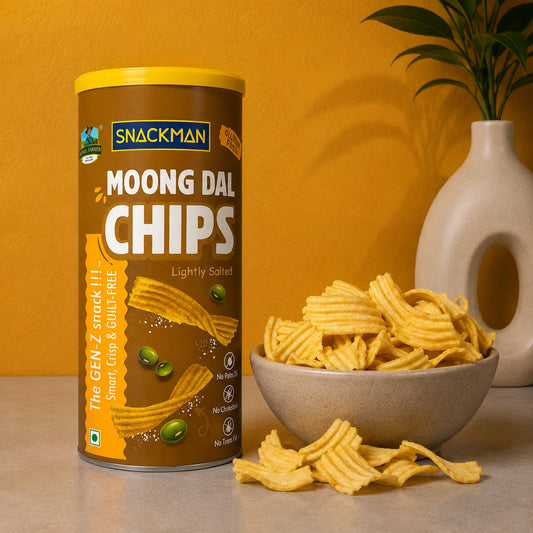 Snackman Moong dal Chips - 125g