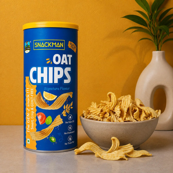 Snackman Oats Chips - 125g