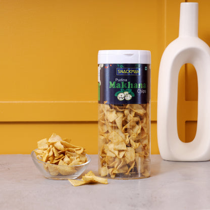 Snackman Pudina Makhana Chips - 150g