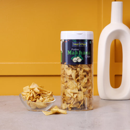 Snackman Pudina Makhana Chips - 150g