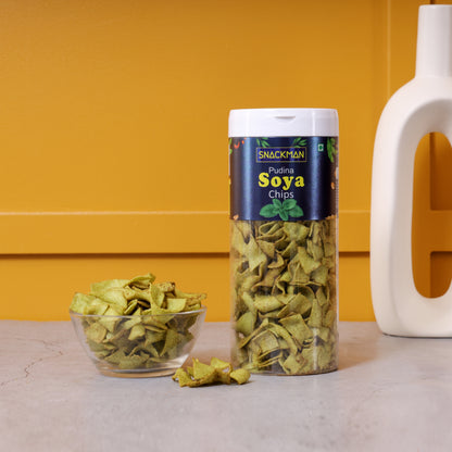 Snackman Pudina Soya Chips - 150g