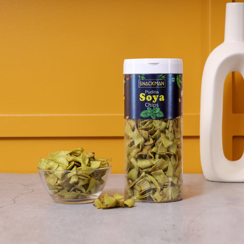 Snackman Pudina Soya Chips - 150g