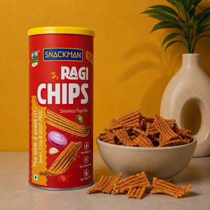 Snackman Ragi Chips - 125g