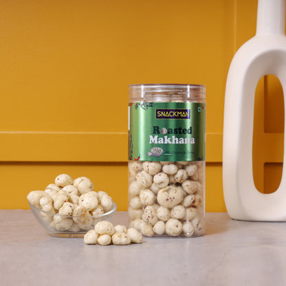 Snackman Roasted Makhana (Cream & Onion) - 70g