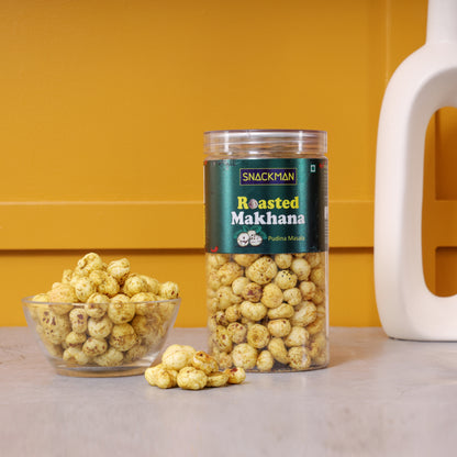 Snackman Roasted Makhana (Pudina Masala) - 70g