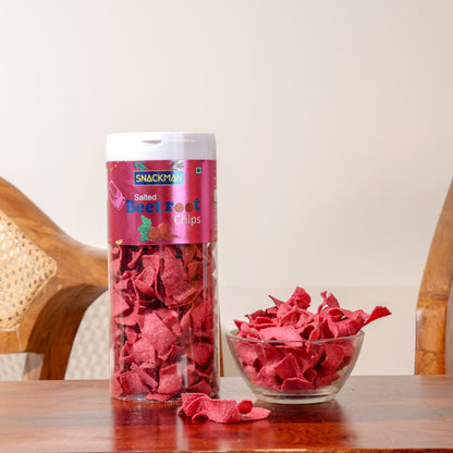 Snackman Salted Beetroot Chips - 150g