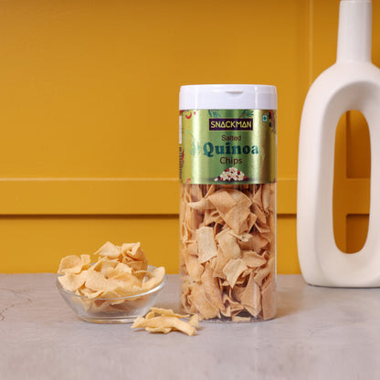 Snackman Salted Quinoa Chips - 150g