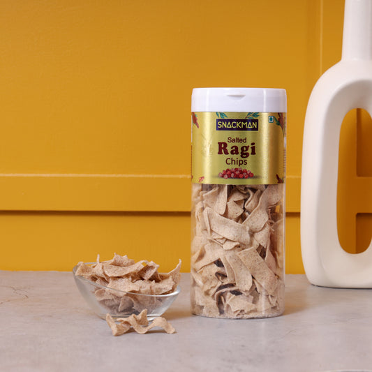 Snackman Salted Ragi Chips - 150g