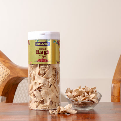 Snackman Salted Ragi Chips - 150g