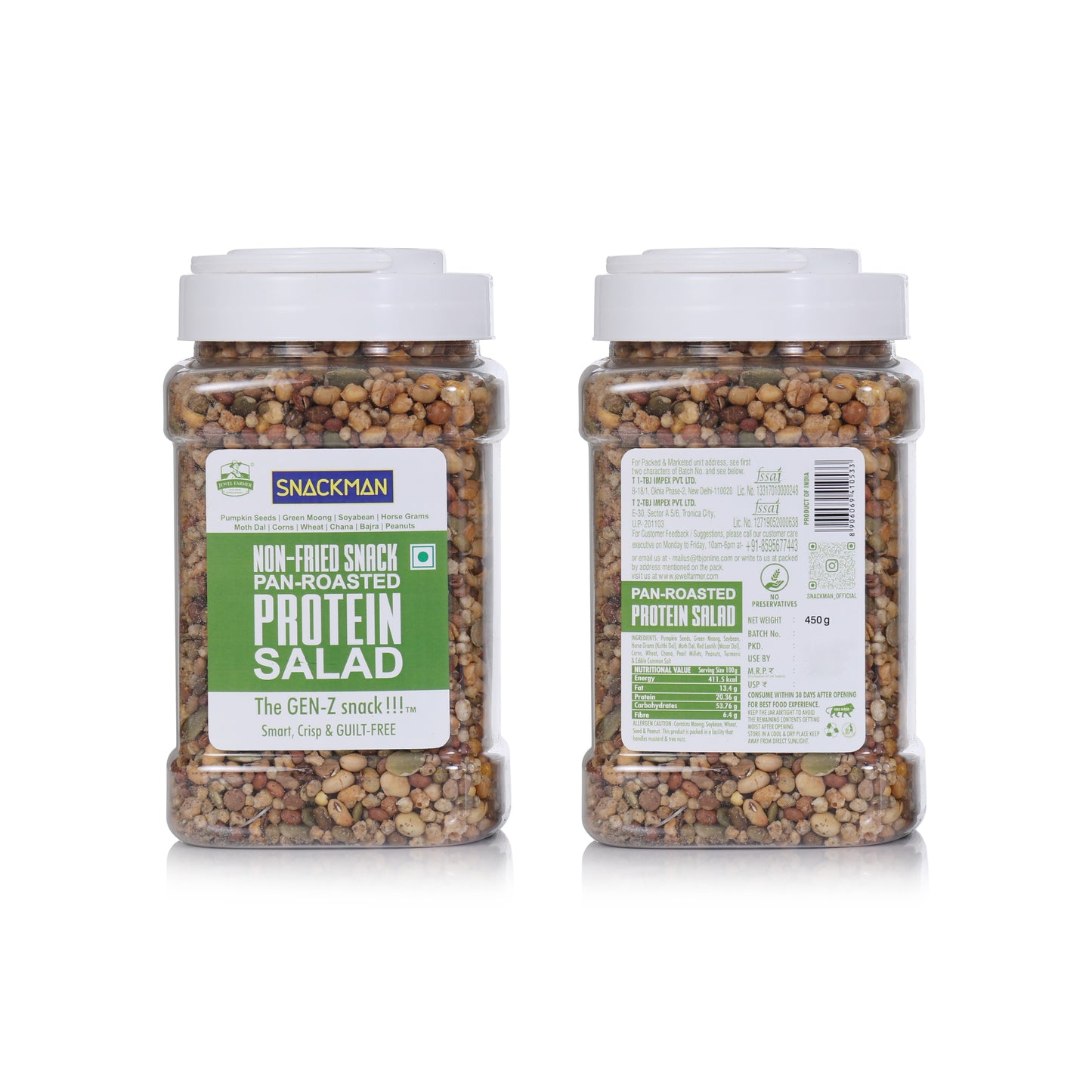 snackman protein salad - 450g