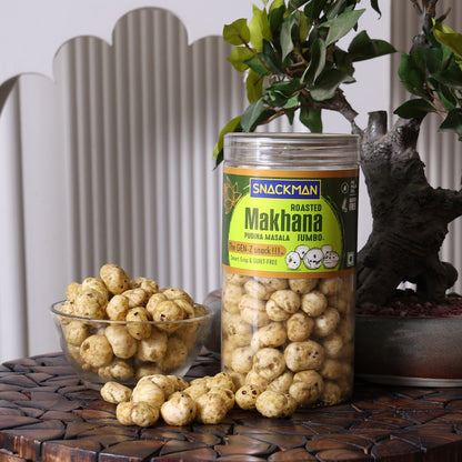 Snackman Roasted Makhana (Pudina Masala) - 75g