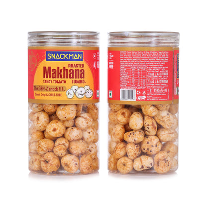 Snackman Roasted Makhana (Tangy Tomato) - 75g