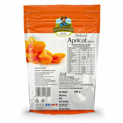 Dried Turkish Apricot Seedless - 200g