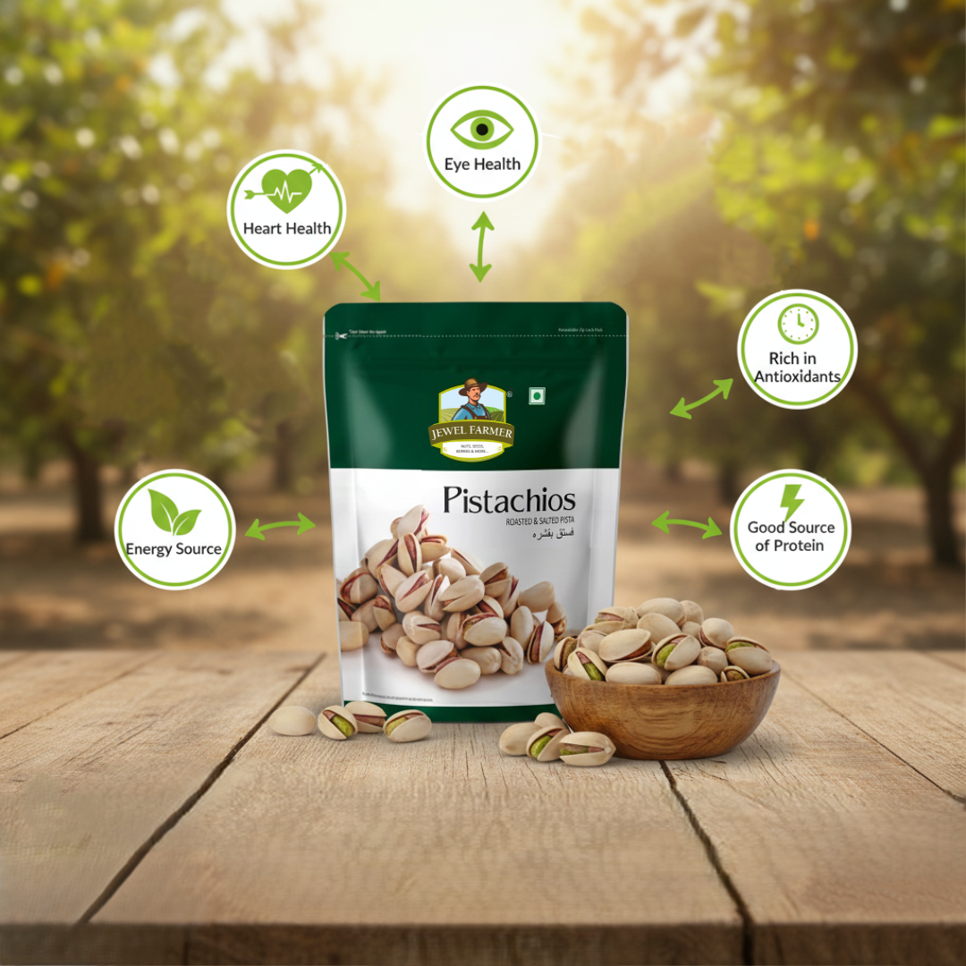 roasted & salted pistachios - 500g