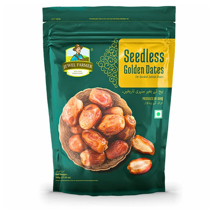 Seedless Golden Dates - (500g)