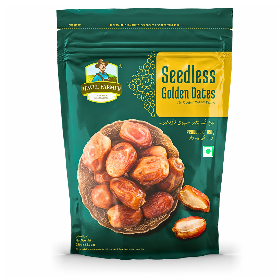 seedless golden dates - (250g)