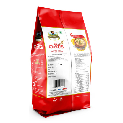 Whole Grain Oats (Instant Oats) - (1 kg)