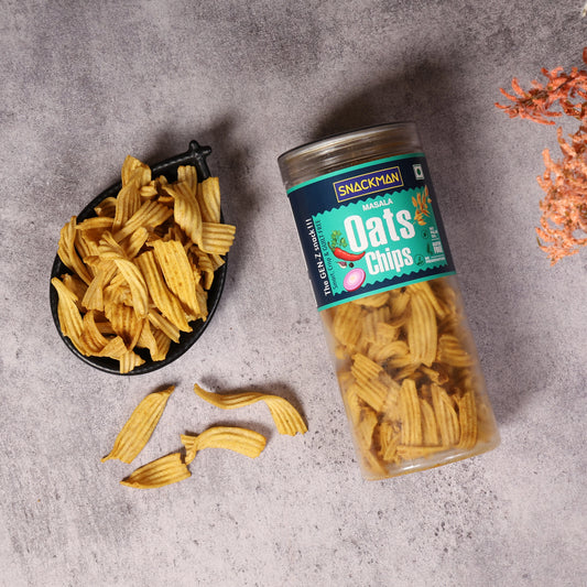 Snackman Masala Oats Chips - 150g