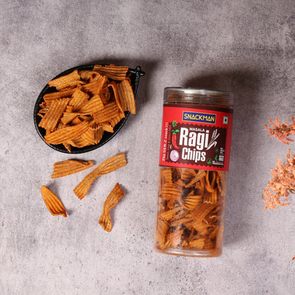 Snackman Masala Ragi Chips - 150g