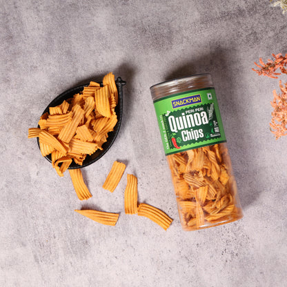 Snackman Peri-Peri Quinoa Chips - 150g