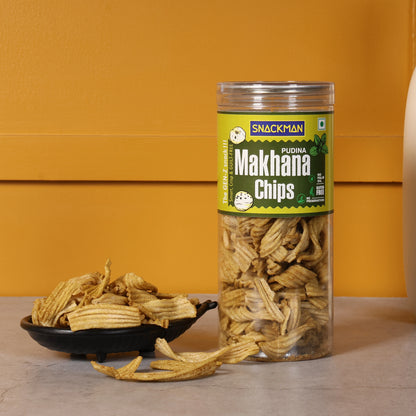 Snackman Pudina Makhana Chips - 150g