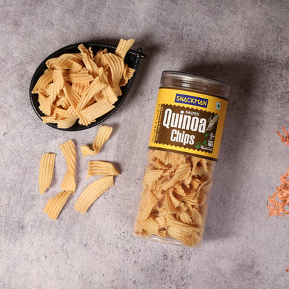 Snackman Salted Quinoa Chips - 150g