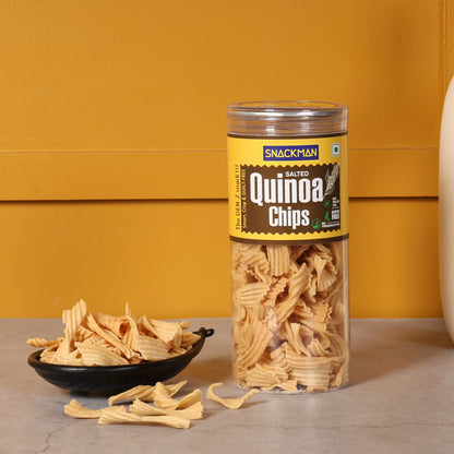 Snackman Salted Quinoa Chips - 150g