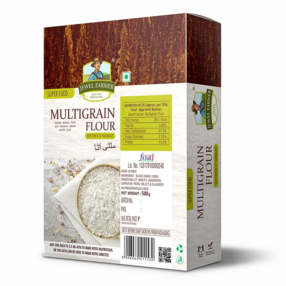 multigrain flour (atta) - (500g)