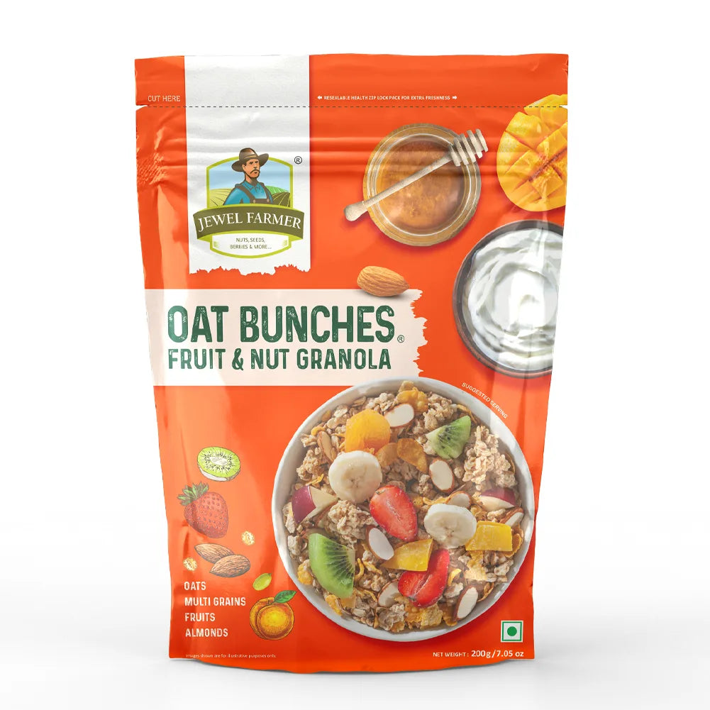 oat bunches fruit & nut granola - 200g
