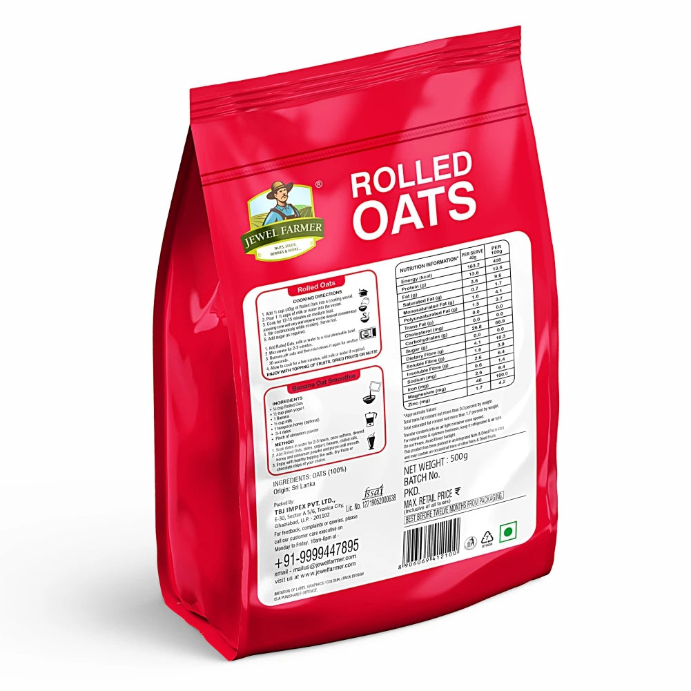 rolled oats - (500g)