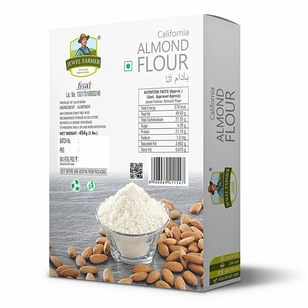 california almond flour - (454g)